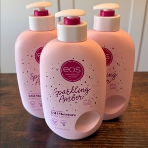 eos Sparkling Amber 24H moisture body lotion